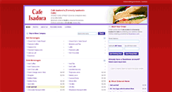 Desktop Screenshot of cafeisadoras.com